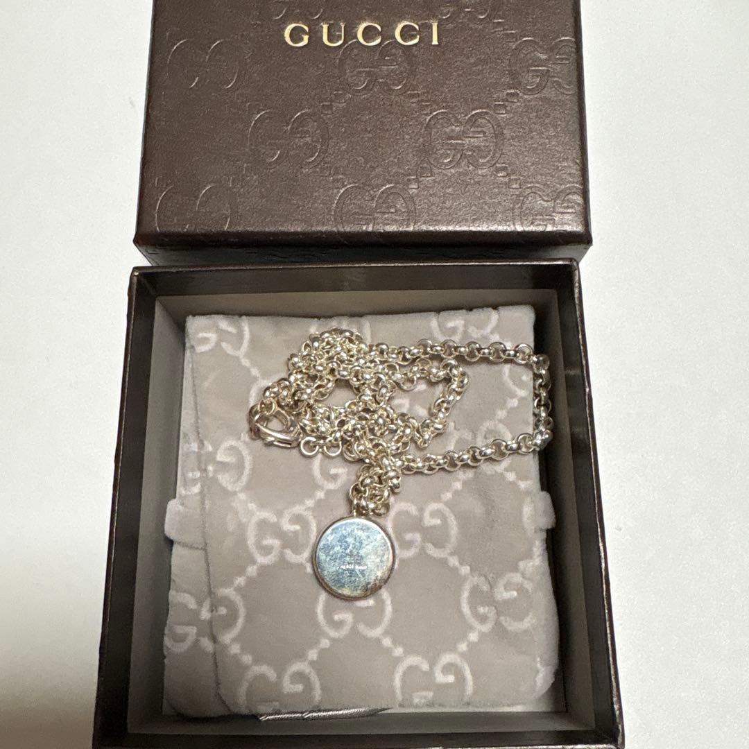 GUCCI シルバー ペンダントネックレス 2