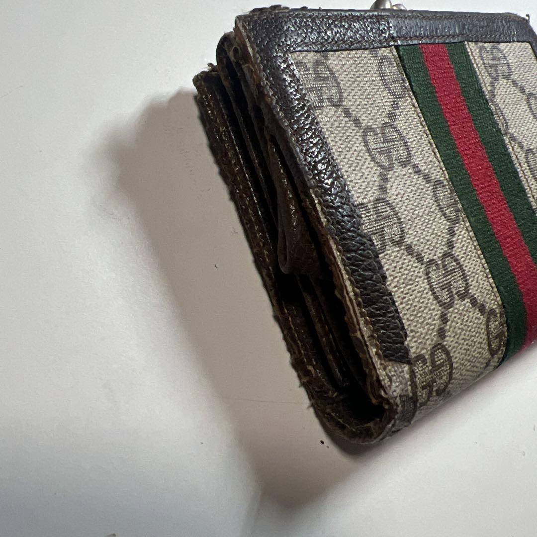 GUCCI グッチ ジャンク レザー シェリーライン 刻印あり 4