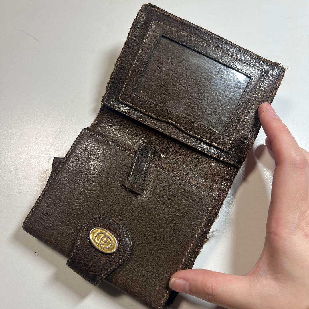 GUCCI グッチ ジャンク レザー シェリーライン 刻印あり 6